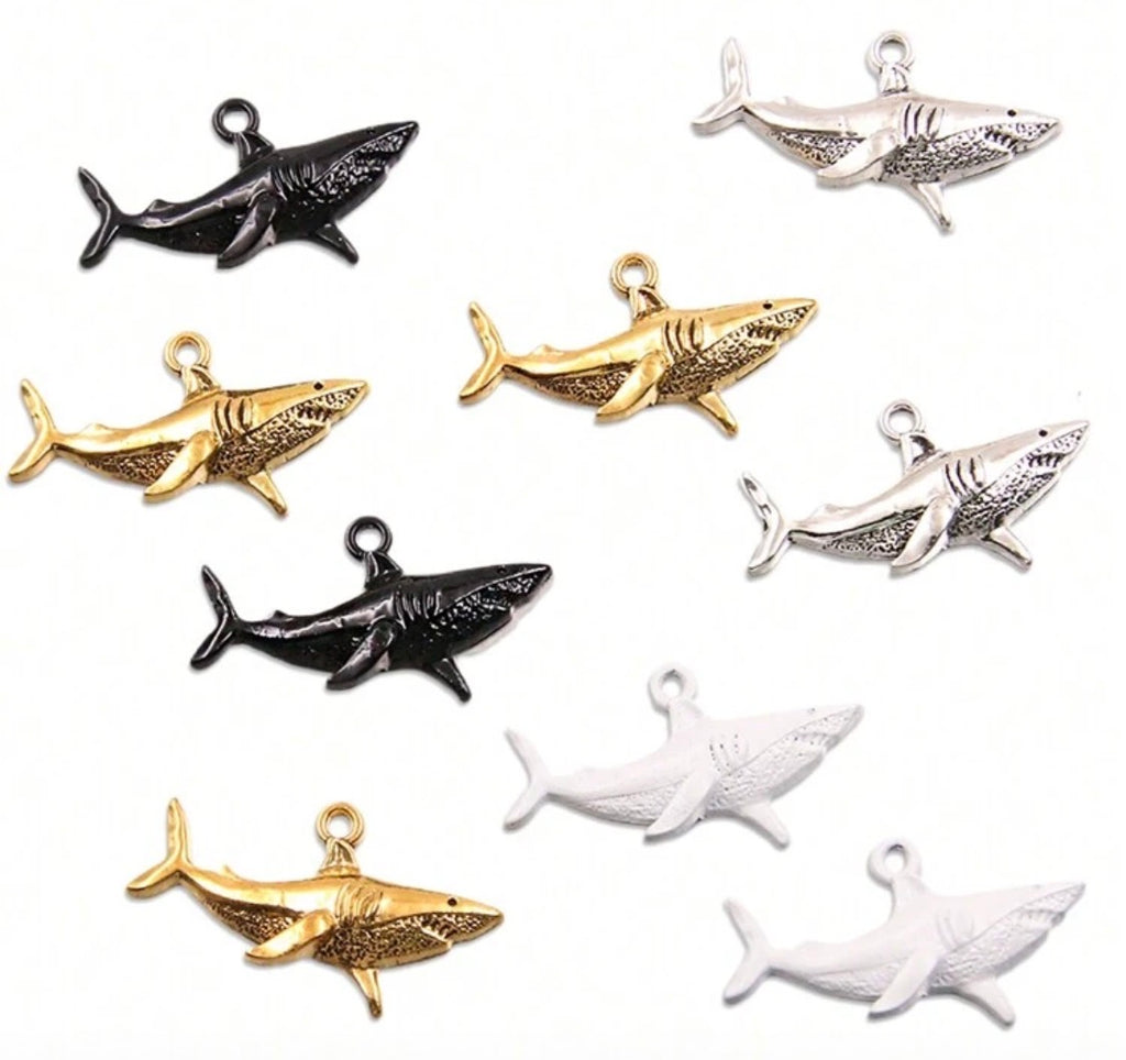 Shark Ribbon Holder Charm