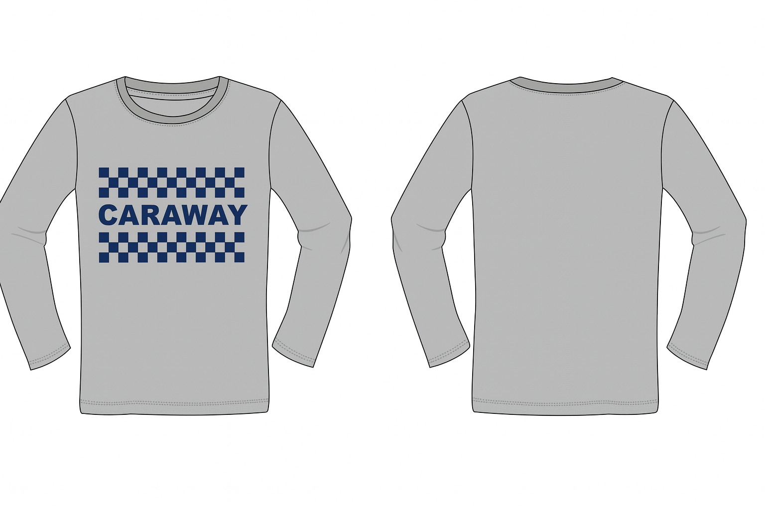 Checkered Long Sleeve Shirt - Adult