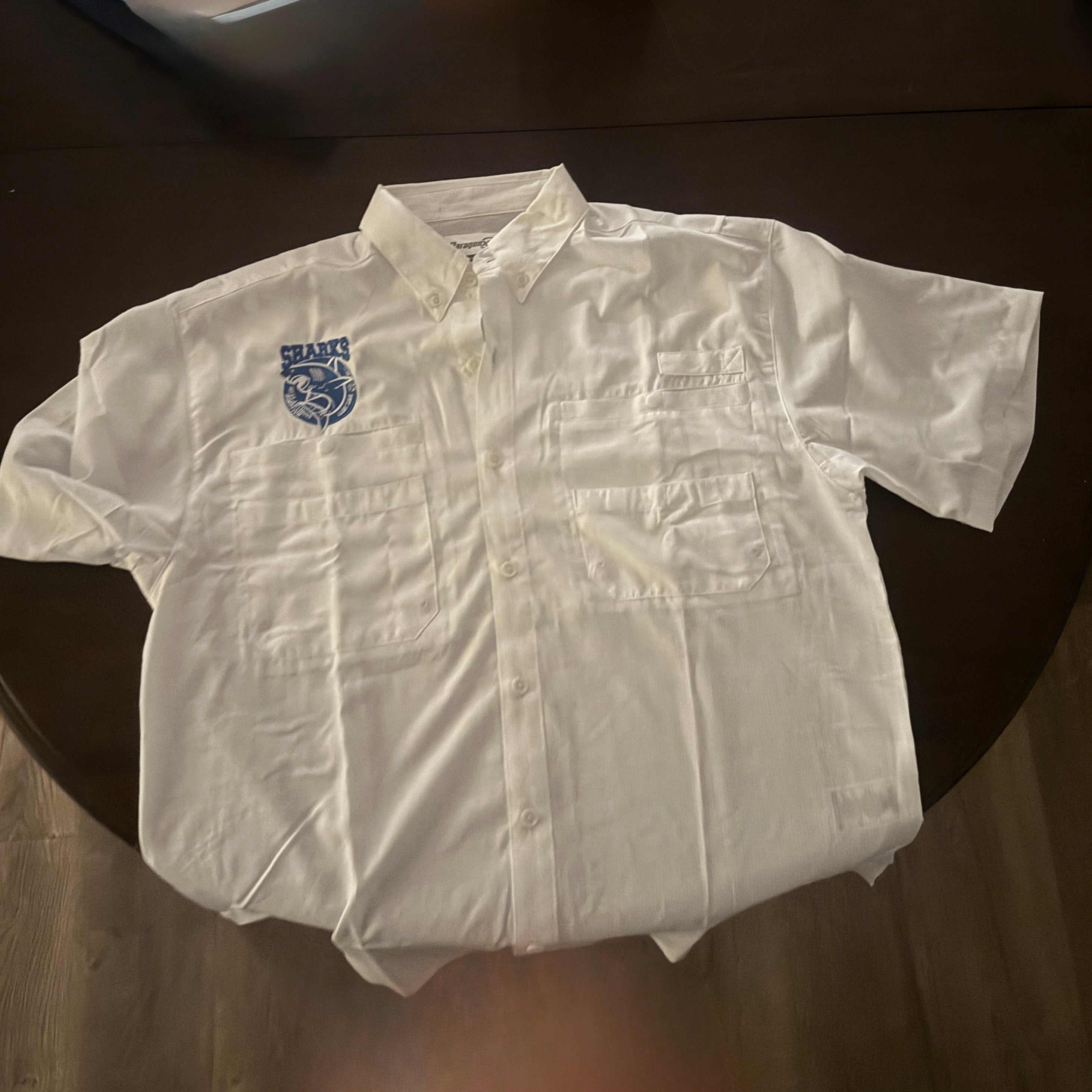 Sharks Short Sleeve Fishing Shirt - Multiple Colors